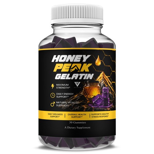 Honey peak gelatin male daily - gelatin,