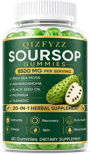 Qizfyzz soursop gummies - soursop,