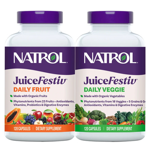 Natrol juicefestiv daily fruit - natrol,