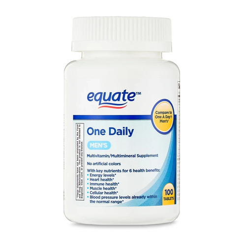 Equate one daily men - daily, men's