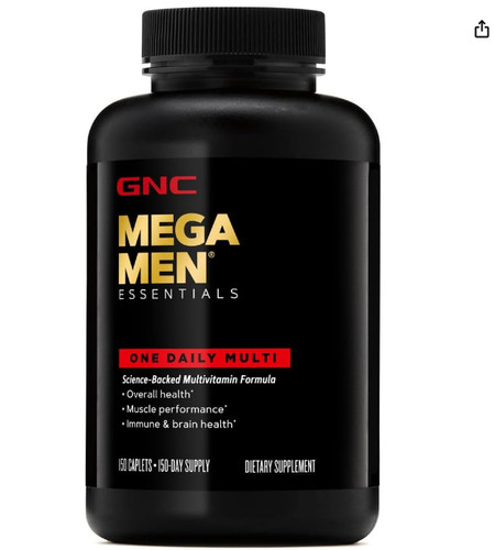 Gnc mega men essentials - men,
