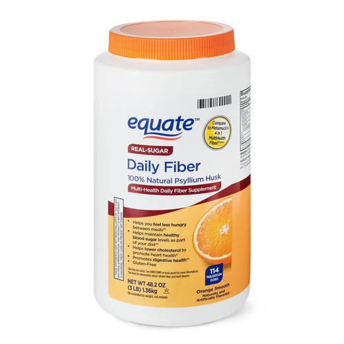 Equate daily fiber - equate, orange