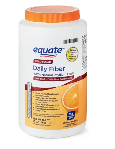Equate daily fiber orange - equate,