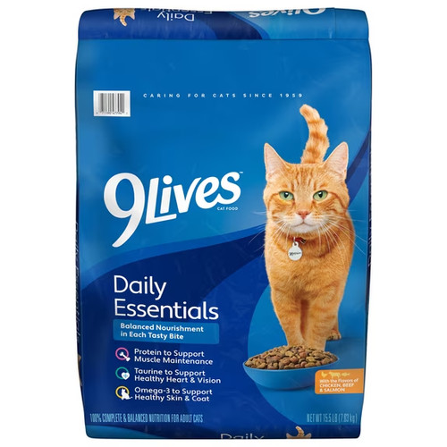 9lives daily essentials dry - 9lives,