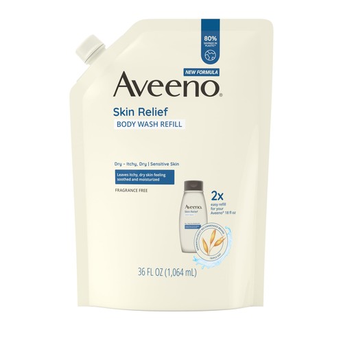 Aveeno skin relief body wash - skin,