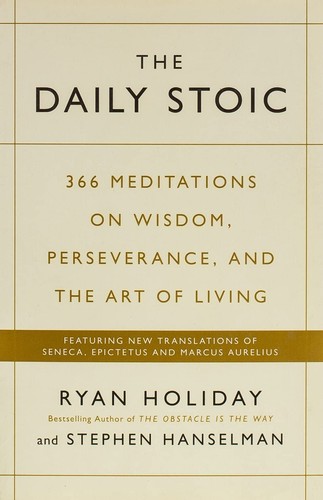 The daily stoic 366 - :,